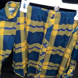 Off the shoulder shirt